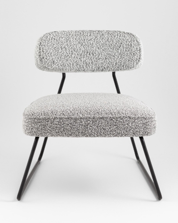 Кресло лаунж Kate серый