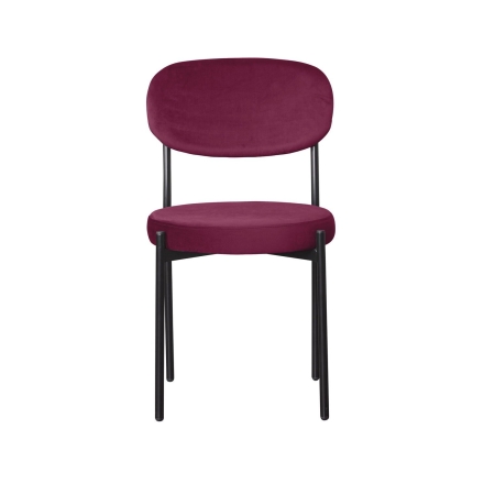 Стул Mason бархат винно-красный