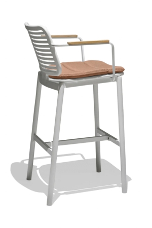 Кресло барное с подушкой Tagliamento Armona