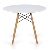 Стол Eames style 90 белый