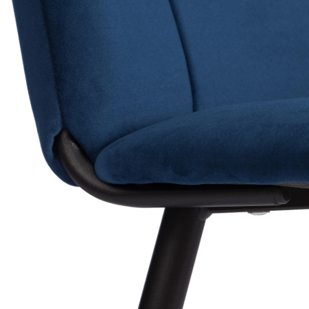 Стул обеденный Asti синий без подлокотников