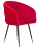 Стул обеденный MARY малиновый велюр 1922-14
