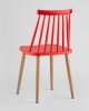 Стул Морган пластиковый красный 4 шт.