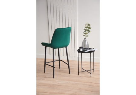 Барный стул Седа 360 зеленый (zd 667), черный np