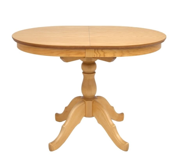 Раздвижной стол Овальный 110 светлый тон Раздвижной стол Овальный 110 светлый тон