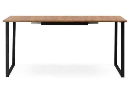 Стол деревянный Лиман 117 (157) x 77 дуб крафт золотой, черный матовый Стол деревянный Лиман 117 (157) x 77 дуб крафт золотой, черный матовый