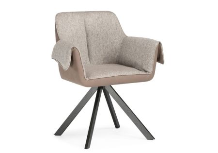 Стул Каита серый, черный