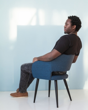 Стул Oscar Сканди Блю Арт