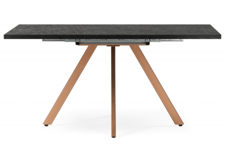 Стол деревянный Райн 32 116(160)x77 раздвижной малави, медь