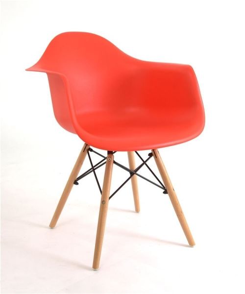 Кресло Eames 620-PL красный 05