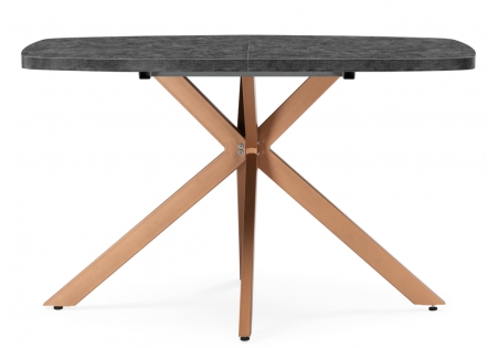 Стол деревянный Кортез 32 116(160)x77 раздвижной малави, медь