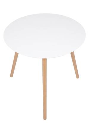 Стол журнальный "Омега 1" белый, Натуральный, без шпона Стол журнальный "Омега 1" белый, Натуральный, без шпона