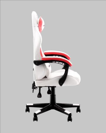 Кресло спортивное Phantom TopChairs бело-красный