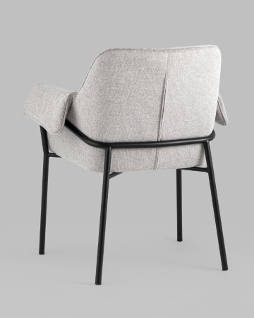 Кресло Бесс рогожка светло-серый 2 шт.