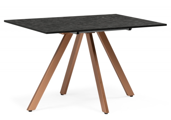 Стол деревянный Райн 116(160)x77 раздвижной малави, медь