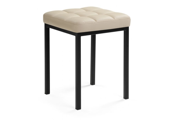 Табурет Байя экокожа d1, черный матовый Табурет Байя экокожа d1, черный матовый