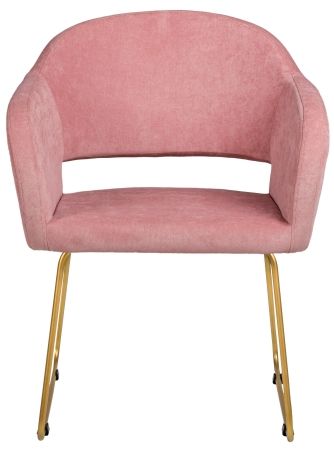 Кресло Oscar Розов/Линк золото
