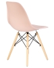 Стул обеденный DSW ножки светлый бук, светло-розовый PK-02 Стул обеденный DSW ножки светлый бук, светло-розовый PK-02
