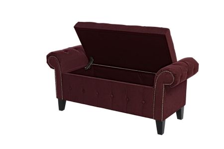 Пуф "Толедо" торокс бордовый