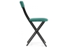 Стул на металлокаркасе Elevis зеленый, черный