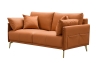 Диван CALIFORNIA NAPPA SF002 (2-х местный) коричневый Диван CALIFORNIA NAPPA SF002 (2-х местный) коричневый