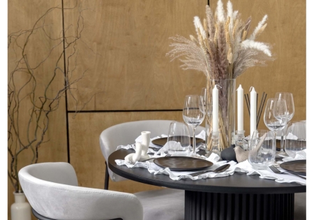 Стол деревянный Барел 110 черный, черный