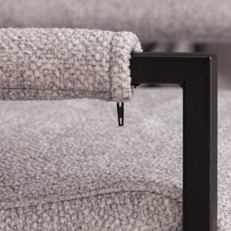 Кресло Чарли Люкс серое