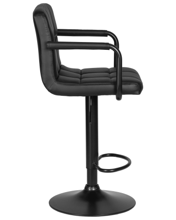 Набор 2 шт Стул барный KRUGER ARM BLACK, черный