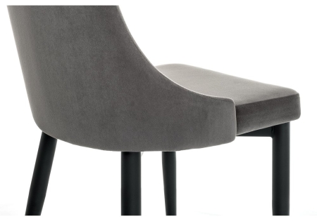 Стул Kora темно-серый, черный