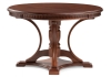Стол деревянный Нозеан круглый миланский орех