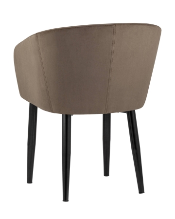 Кресло Ральф велюр коричневый