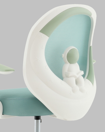 Кресло компьютерное детское TopChairs Spaceman мятный фото в интернет-магазине Stoolmarket