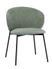 Стул для кухни SOLIS зеленый шенилл ELEMENT