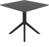 Стол пластиковый Sky Table 80 черный