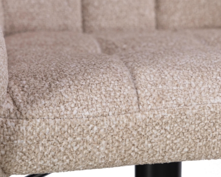 Стул барный RALF бежевый твид LEO26