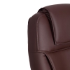 Кресло BERGAMO хром экокожа, коричневый