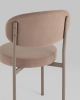 Стул Бриф SN велюр капучино каркас капучино муар
