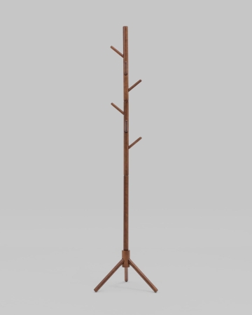 Вешалка напольная Hook Темное дерево