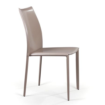 Стул Rolf кожа капучино