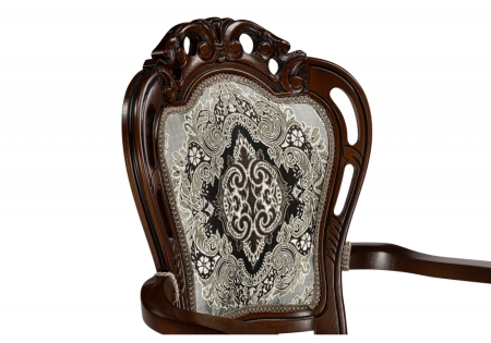 Стул деревянный Bronte муса чёрная вишня, патина Стул деревянный Bronte муса чёрная вишня, патина