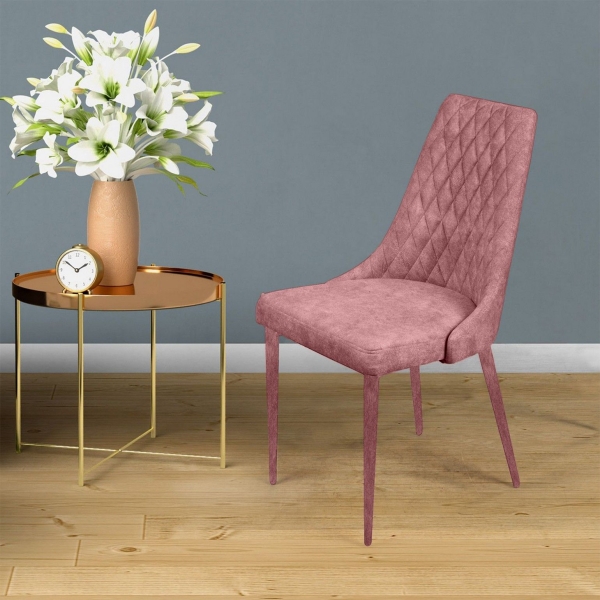 Стул CONNOR LUXE бархат пудровый Стул CONNOR LUXE бархат пудровый