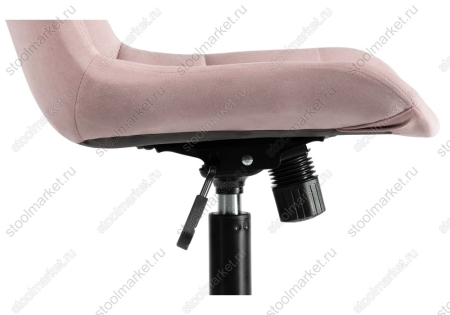 Стул Честер черный, розовый