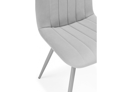 Стул на металлокаркасе Дани светло-серый (zd 960), серый np