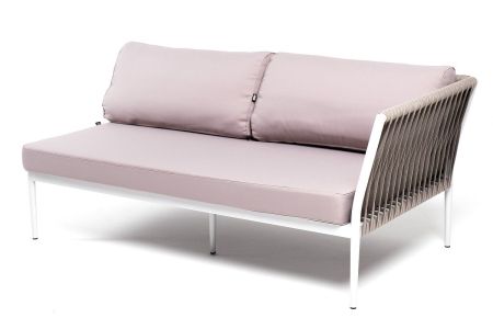 Модуль диванный "Касабланка" левый, каркас из алюминия
