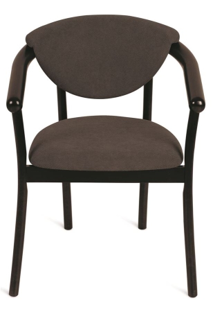 Кресло венское "Виенна" венге, темно-серый М07 Кресло венское "Виенна" венге, темно-серый М07