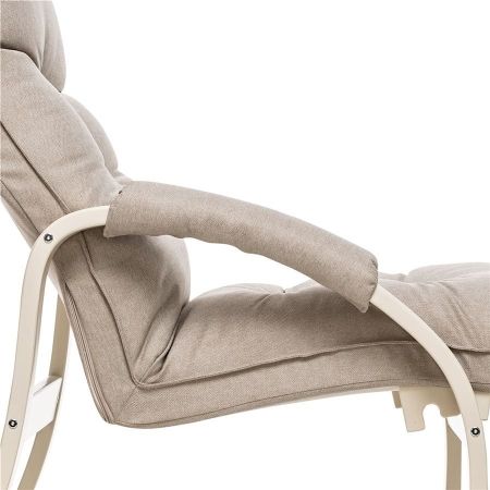 Кресло-трансформер Левада слоновая кость и ткань мальмо 05