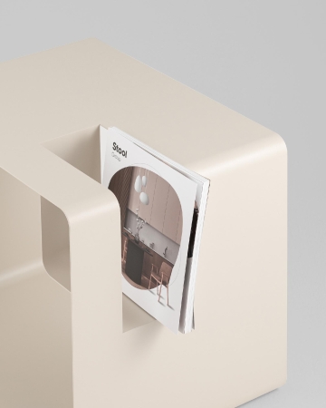 Журнальный столик Viwa металл светло-серый