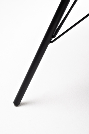 "Конте" интерьерный стол из HPL круглый Ø70 см, серый гранит