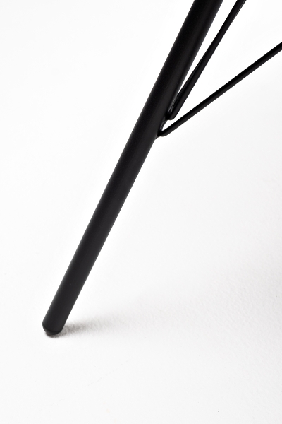 "Конте" интерьерный стол из HPL круглый Ø70 см, цвет "серый гранит"