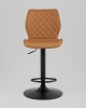 Стул барный Dome экокожа коричневый 2 шт.